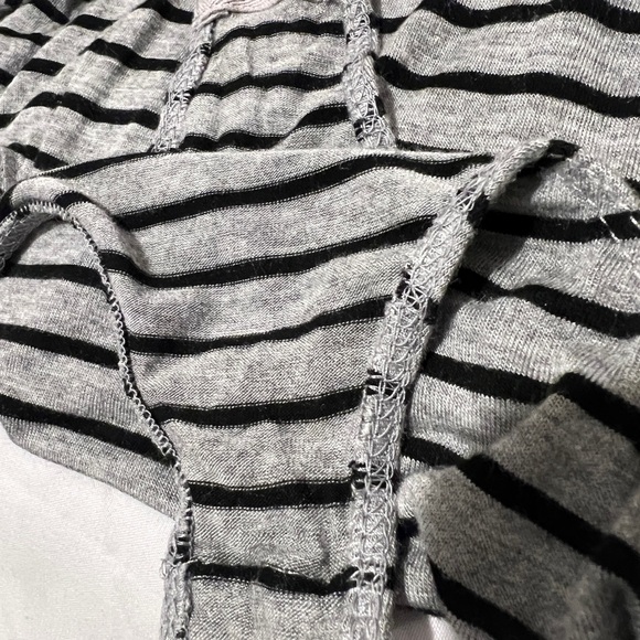 Striped V-Neck Women's Top - Picture 7 of 8